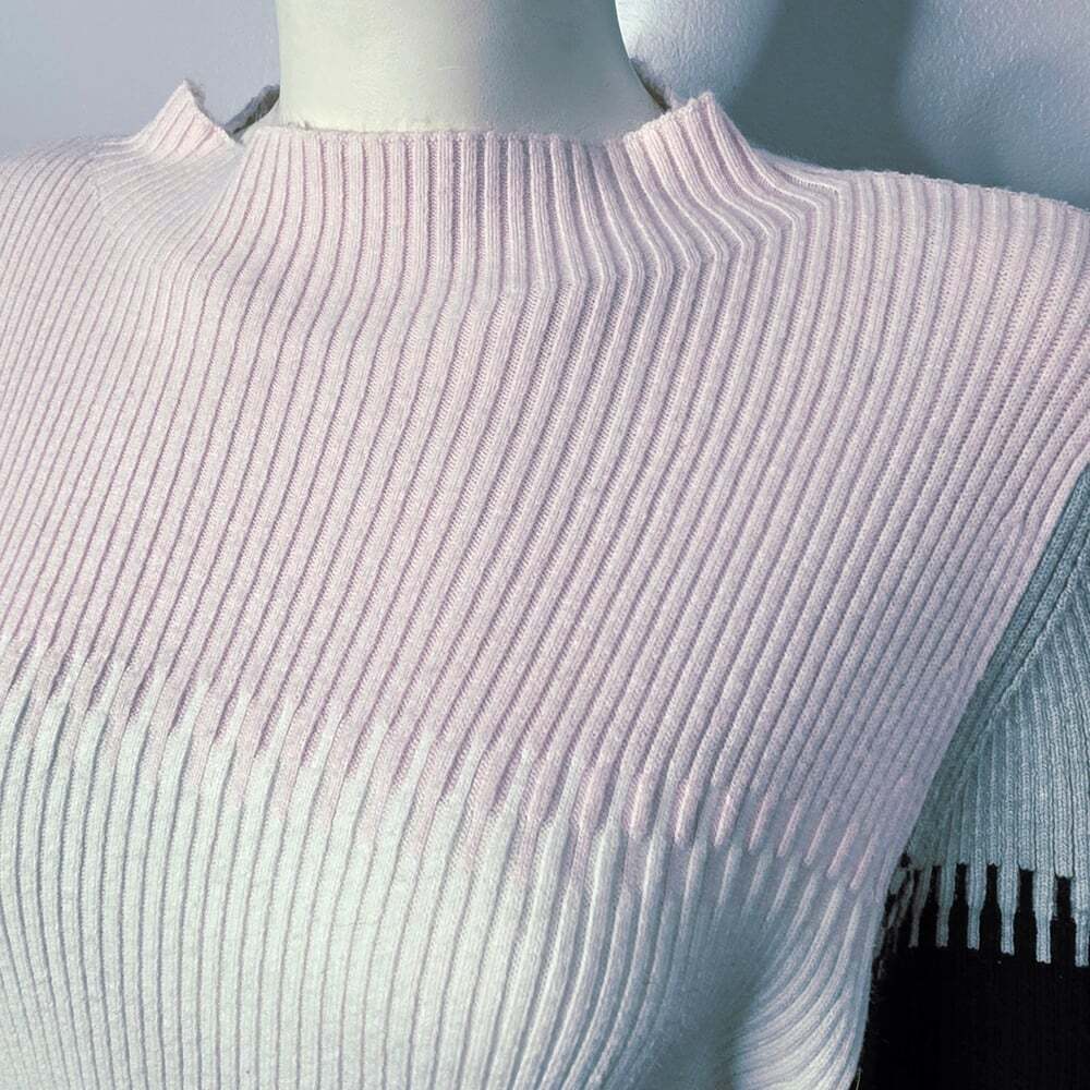 French Connection Multicolor Ribbed Sweater - Picture 2 of 8